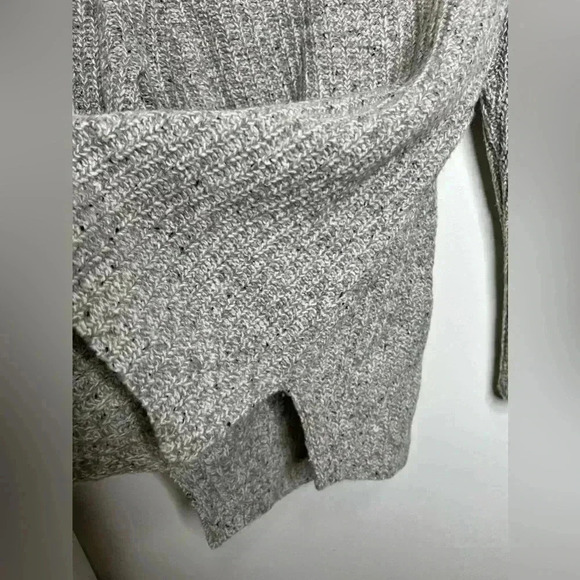 Ann Taylor Wool Blend Chunky Knit Sweater Bell Sleeves Size Large - Picture 7 of 8
